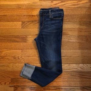 Hollister super skinny crop jeggings